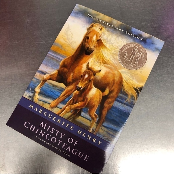Misty of Chincoteague by: Marguerite Henry, paperback book - Picture 1 of 5